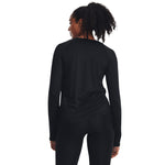 Women's Under Armour Motion Longline Longsleeve - 001 - BLACK