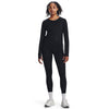 Women's Under Armour Motion Longline Longsleeve - 001 - BLACK