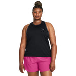 Women's Under Armour Plus Knockout Tank Top - 001 - BLACK