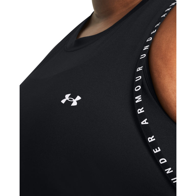 Women's Under Armour Plus Knockout Tank Top - 001 - BLACK