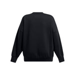 Women's Under Armour Plus Rival Fleece Oversized Crew - 001 - BLACK