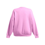 Women's Under Armour Plus Rival Fleece Oversized Crew - 638 - STELLAR PINK