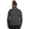 Women's Under Armour Plus Tech Twist 1/2 Zip - 001 - BLACK