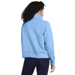 Women's Under Armour Rival Fleece 1/2 Zip - 465 - HORIZON BLUE