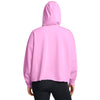 Women's Under Armour Rival Terry Oversized Hoodie - 638 - STELLAR PINK