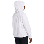 Women's Under Armour Sport Windbreaker Jacket - 100 - WHITE/BLACK