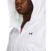 Women's Under Armour Sport Windbreaker Jacket - 100 - WHITE/BLACK