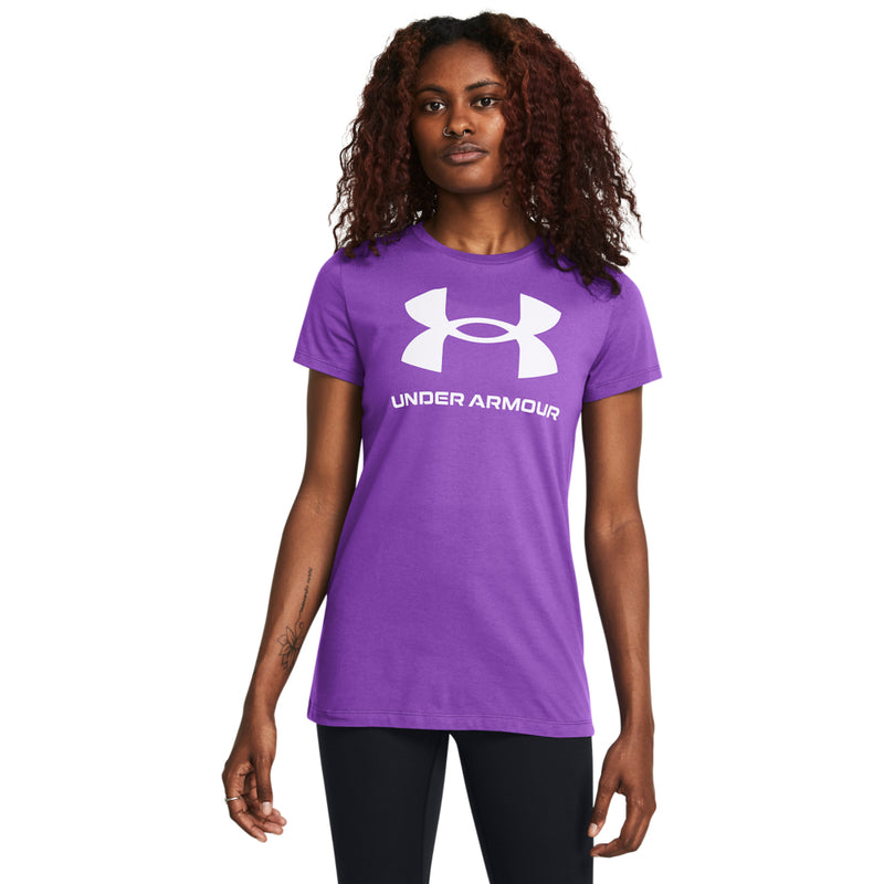 Women's Under Armour Sportstyle Logo T-Shirt - 525LAVIS