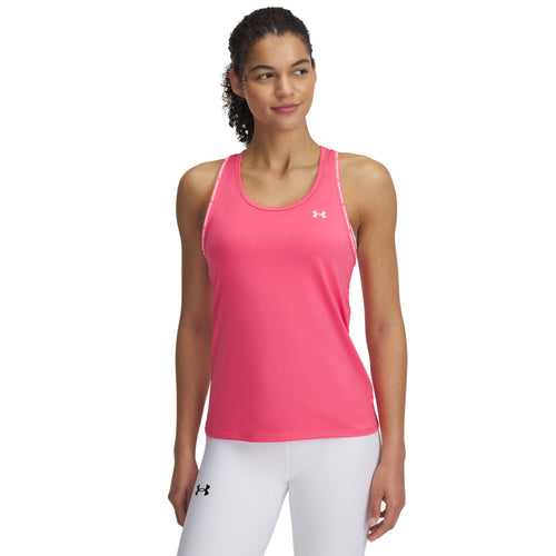 Women's Under Armour Tech Knockout Tank - 672 - SUPER PINK