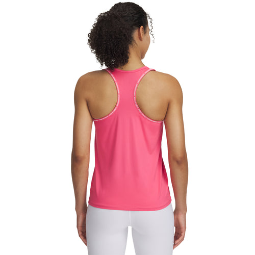 Women's Under Armour Tech Knockout Tank - 672 - SUPER PINK