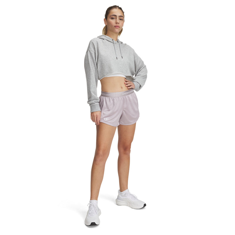 Women's Under Armour Tech Play Up Shine Shorts - 009GRAYD