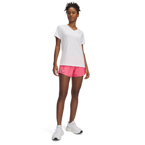 Women's Under Armour Tech Play Up Shorts - 672 - SUPER PINK