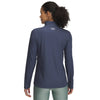 Women's Under Armour Tech Rib 1/2 Zip - 044DGRAY