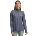 Women's Under Armour Tech Twist 1/2 Zip - 044DGRAY