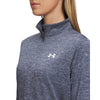 Women's Under Armour Tech Twist 1/2 Zip - 044DGRAY