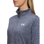 Women's Under Armour Tech Twist 1/2 Zip - 044DGRAY