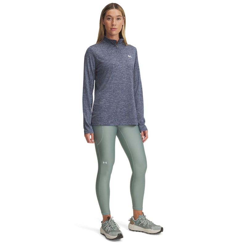 Women's Under Armour Tech Twist 1/2 Zip - 044DGRAY