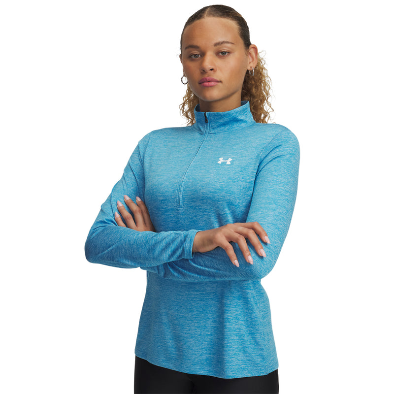 Women's Under Armour Tech Twist 1/2 Zip - 452EBLUE