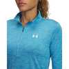 Women's Under Armour Tech Twist 1/2 Zip - 452EBLUE