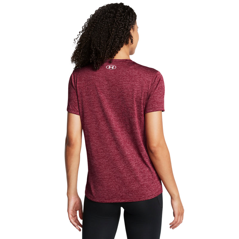 Women's Under Armour Tech Twist T-Shirt - 625 - CARDINAL RED