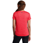 Women's Under Armour Tech Twist V-Neck T-Shirt - 713 - RACER RED