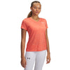 Women's Under Armour Tech Twist V-Neck T-Shirt - 847FIRE