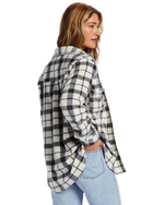 Womnen's Billabong Forge Fleece Button Up - KVMOBLAC