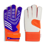 Youth Adidas Predator Training Goalkeeper Gloves - BLU/RED