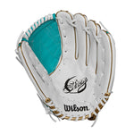 Youth Wilson A500 Siren Outfield Fastpitch Softball Glove