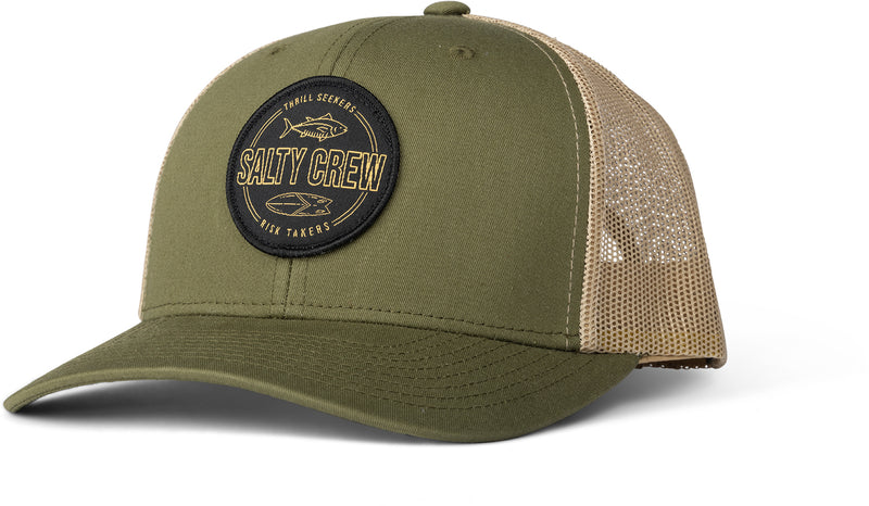 Men's Salty Crew Retro Outlined Trucker Hat