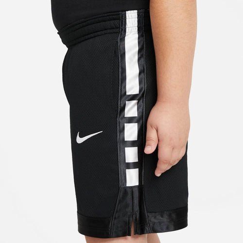 Boys' Nike Youth Elite Stripe Basketball Short - 010 - BLACK