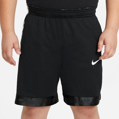 Boys' Nike Youth Elite Stripe Basketball Short - 010 - BLACK