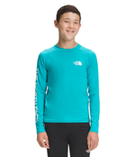 Boys' The North Face Youth Amphibious Longsleeve Sun T-Shirt - HB8