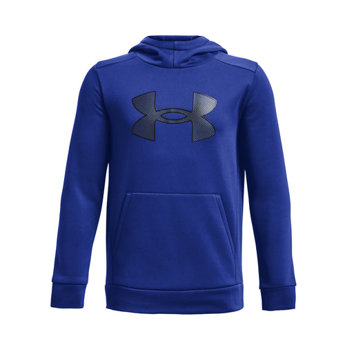 Boys' Under Armour Youth Fleece Big Logo Hoodie - 400 - ROYAL