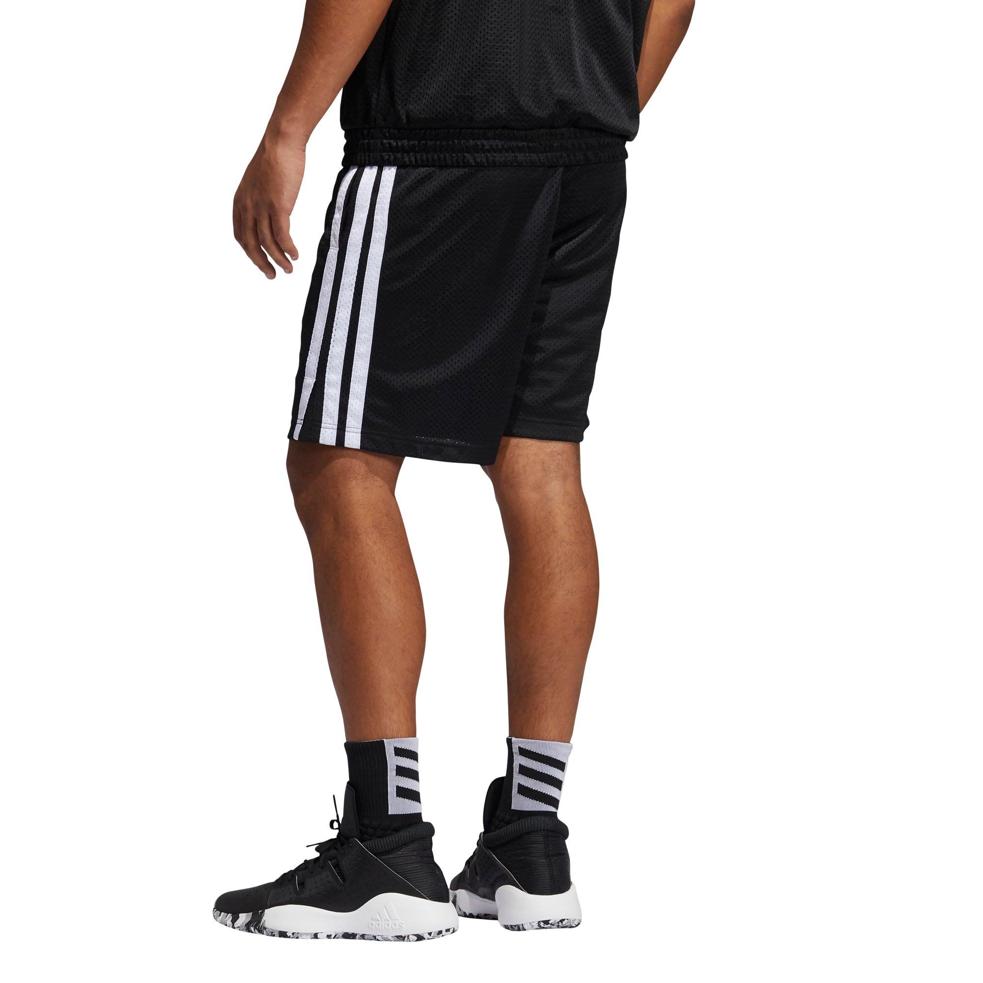 adidas Men's Legends 3-Stripes Basketball Shorts